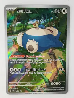 Snorlax SVP 051 Black Star Promo NM Pokemon TCG - Image 1