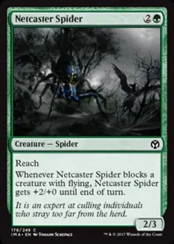 4x Netcaster Spider MTG Iconic Masters NM Magic Regular - Image 1