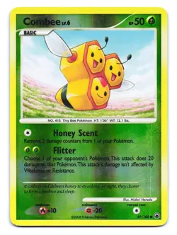 Combee 59/100 Common Majestic Dawn Pokemon Reverse Holo LP - Image 1