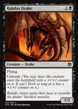 4x Rakdos Drake MTG Iconic Masters NM Magic Regular - Image 1