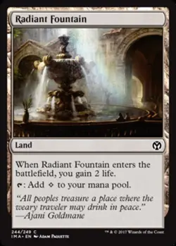 4x Radiant Fountain MTG Iconic Masters NM Magic Regular - Image 1