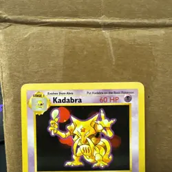 Pokemon Kadabra 32/102 Base Set Shadowless UC - Near Mint ships fast - Image 2
