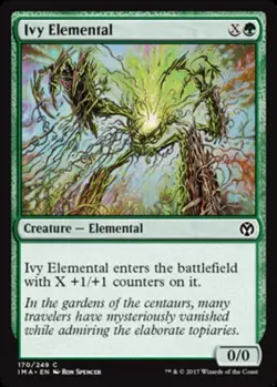 4x Ivy Elemental MTG Iconic Masters NM Magic Regular - Image 1