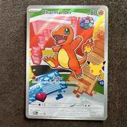 2026 POKEMON MEP EN-ME BLACK STAR PROMO 038 CHARMANDER FIRST EDITION - Image 1