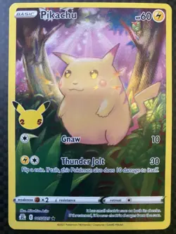 Pokemon TCG Pikachu 005/025 Celebrations MP - Image 1