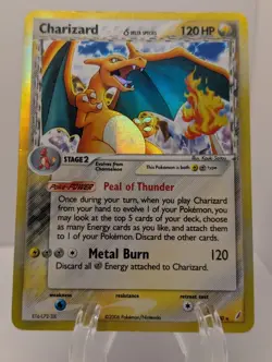 Pokemon TCG Charizard Delta Species Crystal Guardians Holo Rare 4/100 2006 - MP - Image 3