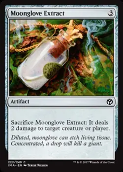 4x Moonglove Extract MTG Iconic Masters NM Magic Regular - Image 1