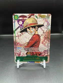 One Piece TCG Monkey.D.Luffy (118) (Parallel) Straw Hat Crew Foil #OP13-118 - Image 1