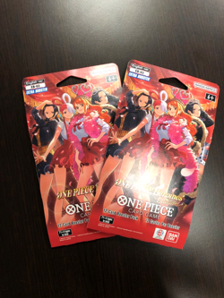 ONE PIECE Heroines EB-03 Lot x2 Sleeved Booster pack English Unopened In-hand - Image 1