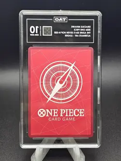 2026 One Piece OP14 Dracule Mihawk Leader Alternate Art TAG 10 - Image 2