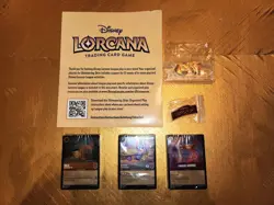 SEALED Disney Lorcana Shimmering Skies League Foil Promo Card (96 Single Total) - Image 1