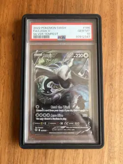 Pokemon 2022 Lugia V 186/195 Alt Art Silver Tempest GEM MINT PSA 10 - Image 1