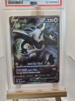 Pokemon 2022 Lugia V 186/195 Alt Art PSA 10 Silver Tempest GEM MINT - Image 3