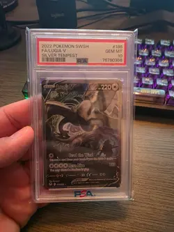 Pokemon 2022 Lugia V 186/195 Alt Art Silver Tempest GEM MINT PSA 10 - Image 1
