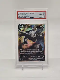 Pokemon 2022 Lugia V 186/195 Full Art Silver Tempest GEM MINT PSA 10 - Image 1