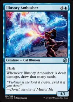 4x Illusory Ambusher MTG Iconic Masters NM Magic Regular - Image 1