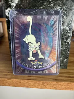 Persian Topps Chrome #53 Holo Pokemon Card NM - Image 1
