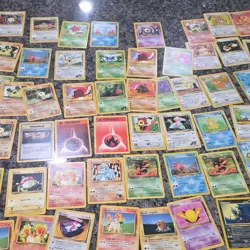 Pokemon TCG Vintage Card Bulk Lot Wizards 125 Cards Team Rocket Gym Heroes Neo - Image 4