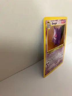 Gengar 5/62 Fossil Holo Rare Pokemon Card WOTC 1999 LP - Image 4