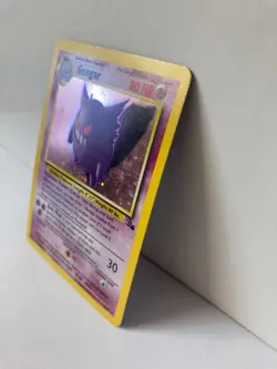 Gengar 5/62 Fossil Holo Rare Pokemon Card WOTC 1999 LP - Image 5