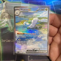 Pokemon TCG Altaria EX Holo Card Sv04: Paradox Rift 253/182 NM - Image 1