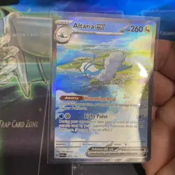 Pokemon TCG Altaria EX Holo Card Sv04: Paradox Rift 253/182 NM - Image 5