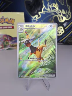 Heliolisk 177/167 Twilight Masquerade Pokemon Card. Pack Fresh. Free Delivery. - Image 1