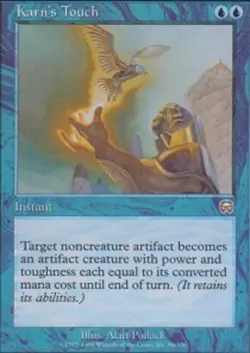 MTG magic cards 1x Karn's Touch Mercadian Masques Light Play, English - Image 1