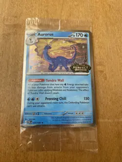 Pokemon Aurorus Perfect Order Promo Card 024/088 holo Trading Card - Image 1