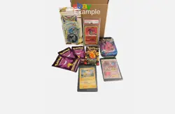PSA Or CGC 10 Pokemon Random Box - 1 Graded Card , 2 Packs, holograph & Vintage - Image 2