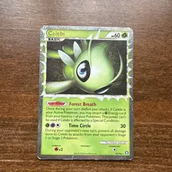 Pokemon TCG Celebi Holo Ultra Rare Card 92/102 Prime Triumphant 2010 - Image 1