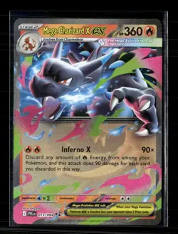 Pokemon 2025 Mega Evolution – Phantasmal Flames Mega Charizard X EX #13/94 - Image 1