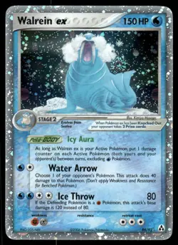 *THU NIGHT* Walrein ex 89/92 Legend Maker Holo EX Rare - Image 1