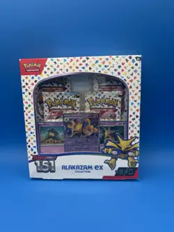Pokemon TCG Scarlet and Violet - 151 Alakazam ex Collection Box -brand new - Image 1