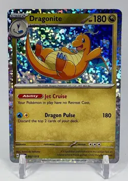 Pokemon DRAGONITE 012/015 M24 EN 2024 Happy Meal Holo Foil McDonald’s Promo - Image 1