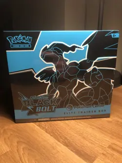 Pokemon TCG S&V Black Bolt Pokemon Center ETB Elite Trainer Box - Sealed - Image 1