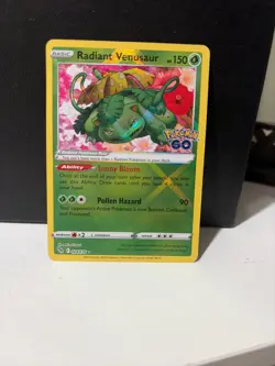 Radiant Venusaur 004/078 Pokemon GO Holo - Image 1