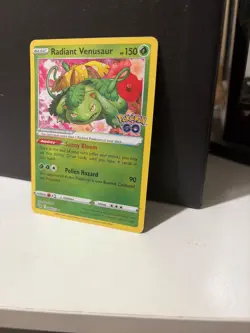 Radiant Venusaur 004/078 Pokemon GO Holo - Image 3
