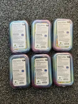 Pokemon TCG Prismatic Evolutions Mini Tins x6 - Brand new and Sealed - Image 2