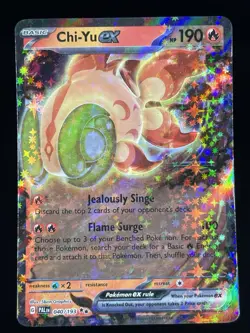 Chi-Yu ex 040/193 Paldea Evolved Double Rare Holo Pokemon TCG Card NM - Image 1
