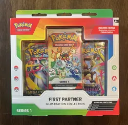 Pokemon First Partner Illustration Collection Series 1 Box Factory Sealed - Image 1