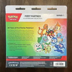 Pokemon First Partner Illustration Collection Series 1 Box Factory Sealed - Image 2