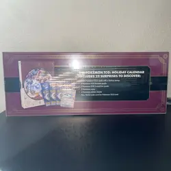 Pokemon Tcg Holiday Calendar 2025 new factory sealed - Image 3