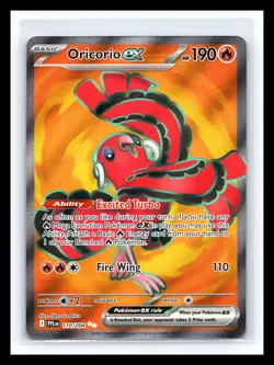 💥 2025 Pokemon Phantasmal Flames Oricorio ex Ultra Rare Holo #110/094 - Image 1
