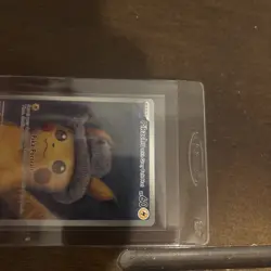 Pikachu with A Grey Felt Hat Promo Pokemon x Van Gogh #085 LP - Image 4