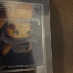Pikachu with A Grey Felt Hat Promo Pokemon x Van Gogh #085 LP - Image 5