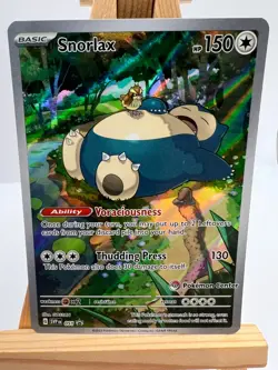 Pokemon TCG - S&V 151 - SVP051 Snorlax - Pokemon Center Stamped Promo - NM/M - Image 1