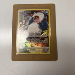 2022 Pokemon SWSH Lost Origin SNORLAX TG10/TG3 Ultra Rare Trainer Gallery - Image 1