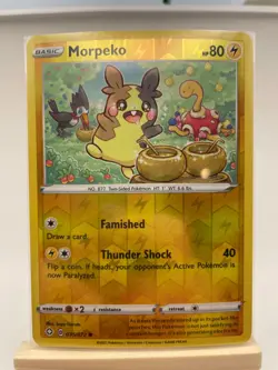 Morpeko Reverse Holo (035/072) - Shining Fates - Pokemon TCG - NM - Image 2