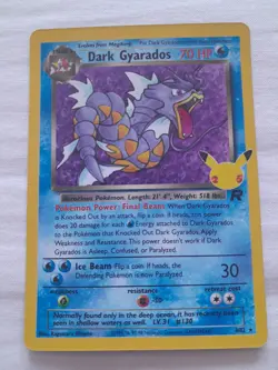 Pokemon TCG Dark Gyarados 8/82 Celebrations - Image 1
